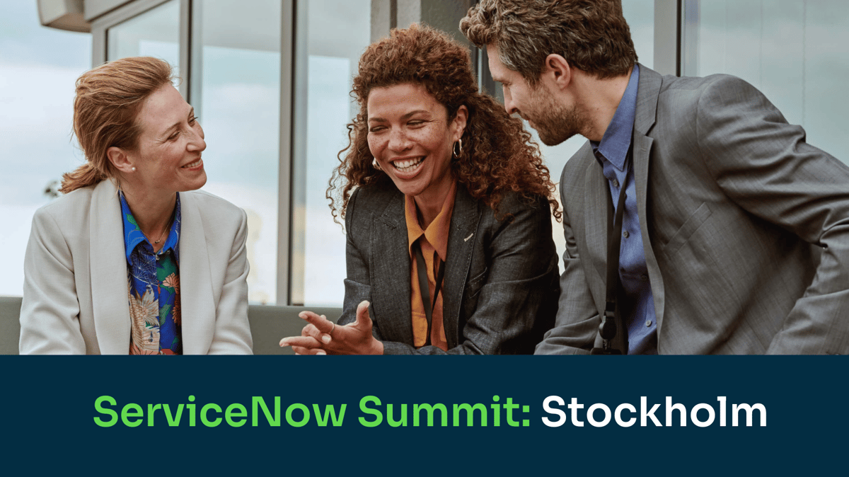 ServiceNow Summit Stockholm