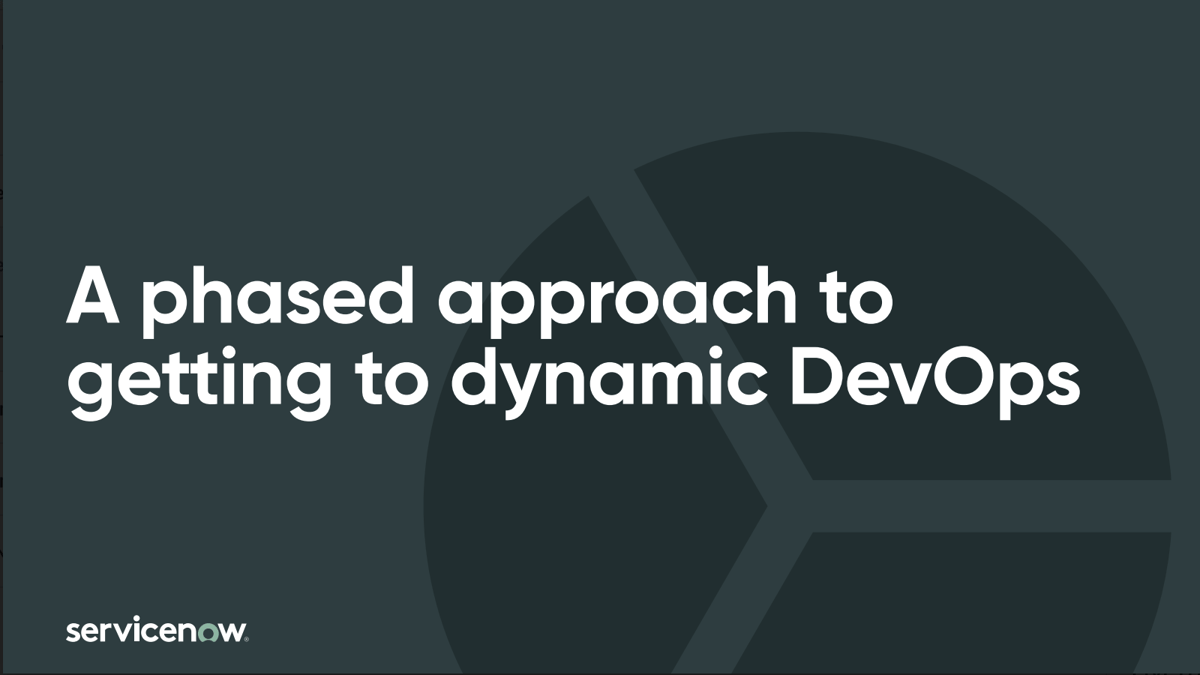 Picture eBook-A phased approach to getting to dynamic DevOps